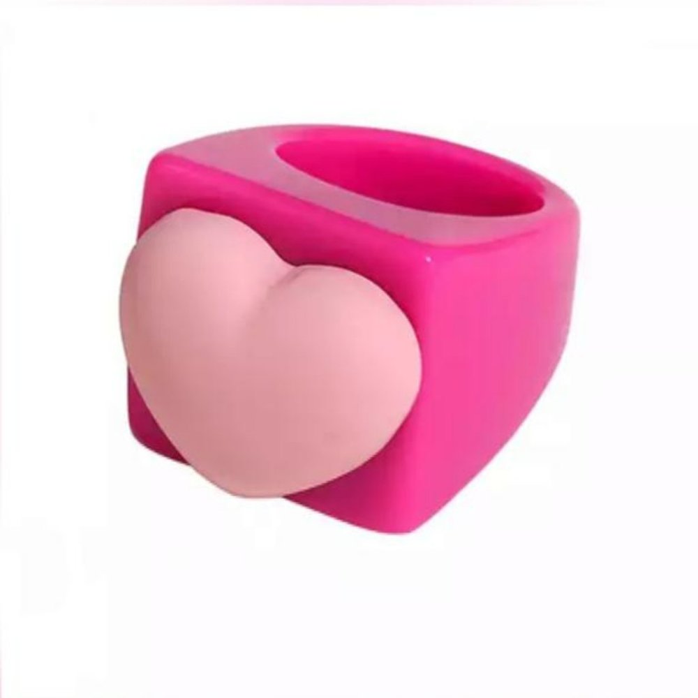 Acrylic ring "HEART"❤️